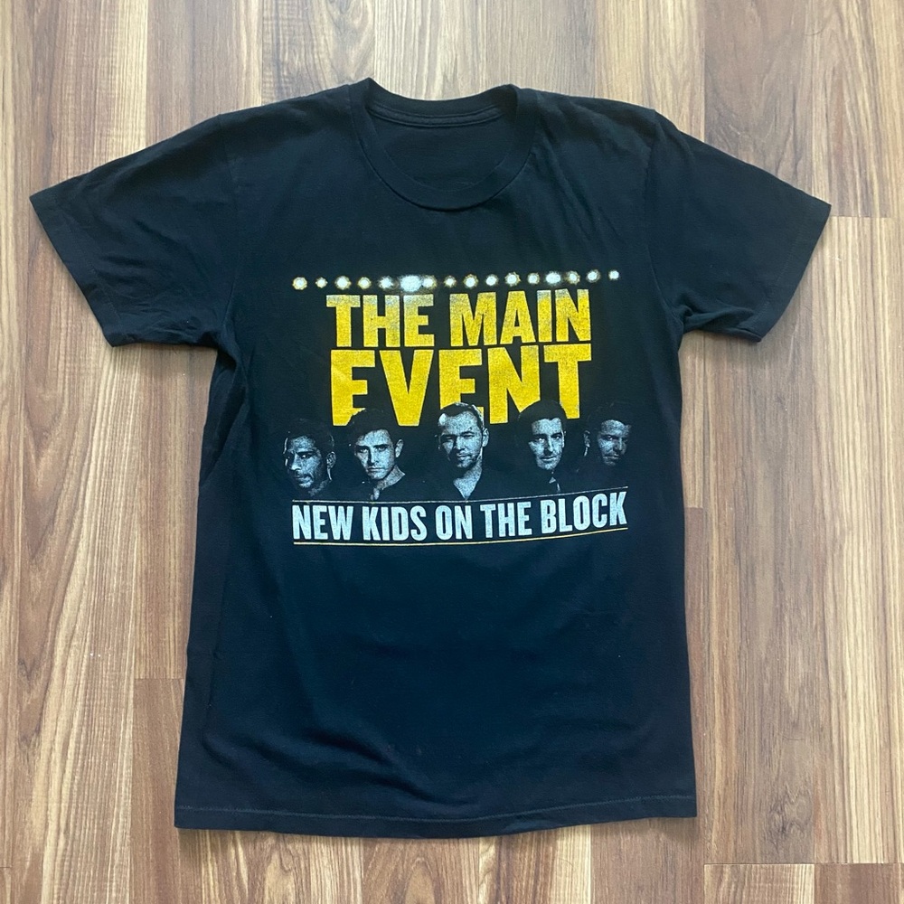 New kids on the block tour T-shirt “the main event” 2015 Size S